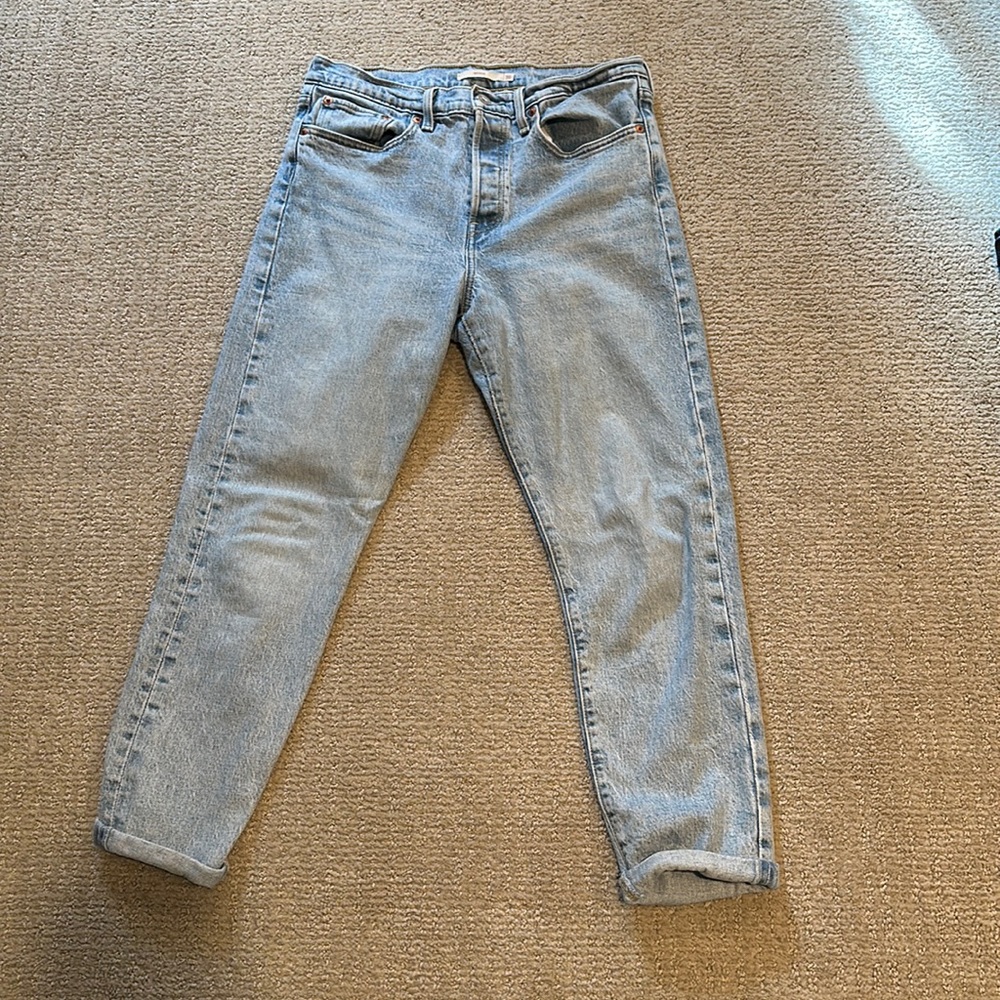 Levi’s Wedgie Jeans Light Wash Sz 30